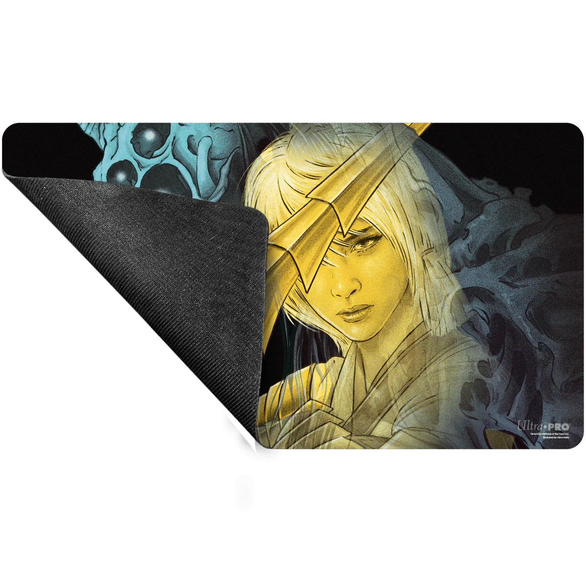 Duskmourn The Wandering Rescuer (Double Exposure Alt) Standard Gaming Playmat for Magic: The Gathering - Image 3