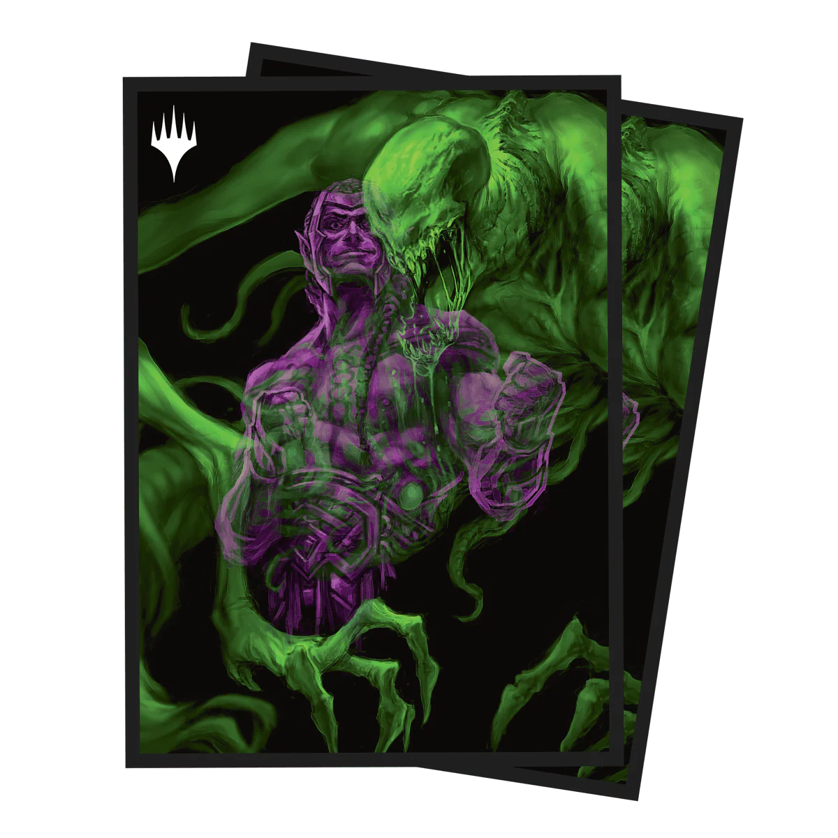 Duskmourn Tyvar, the Pummeler (Double Exposure Alt) 100ct DECK PROTECTOR® Sleeves for Magic: The Gathering