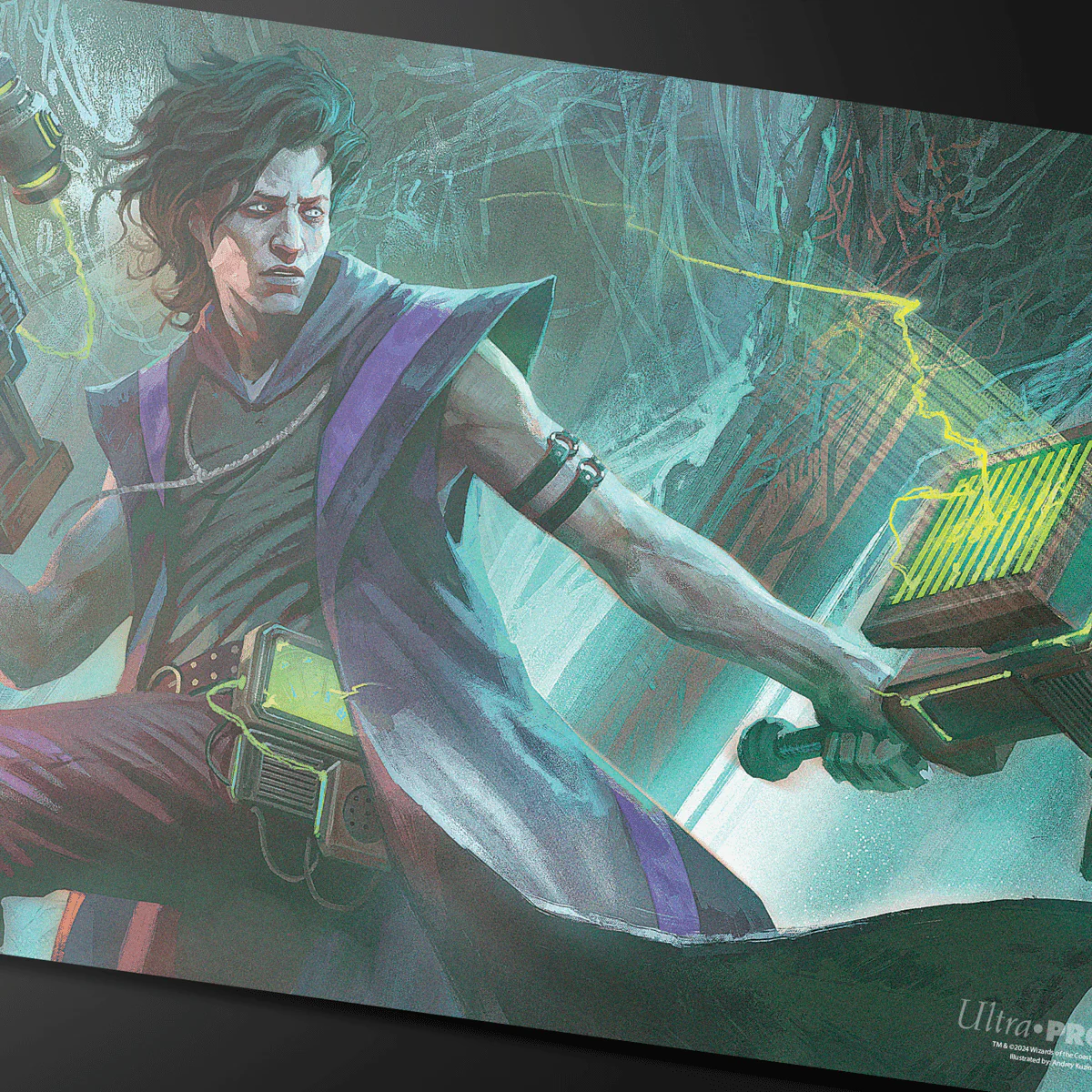 Duskmourn Winter, Cynical Opportunist (Commander) Standard Gaming Playmat for Magic: The Gathering - Image 2
