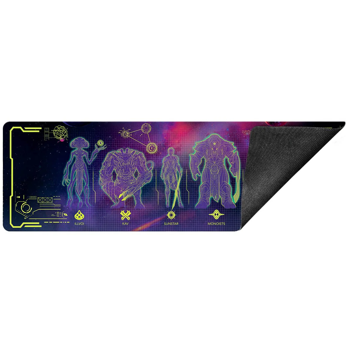 Edge of Eternities Alien Race Primer 8ft Table Playmat for Magic: The Gathering - Image 2