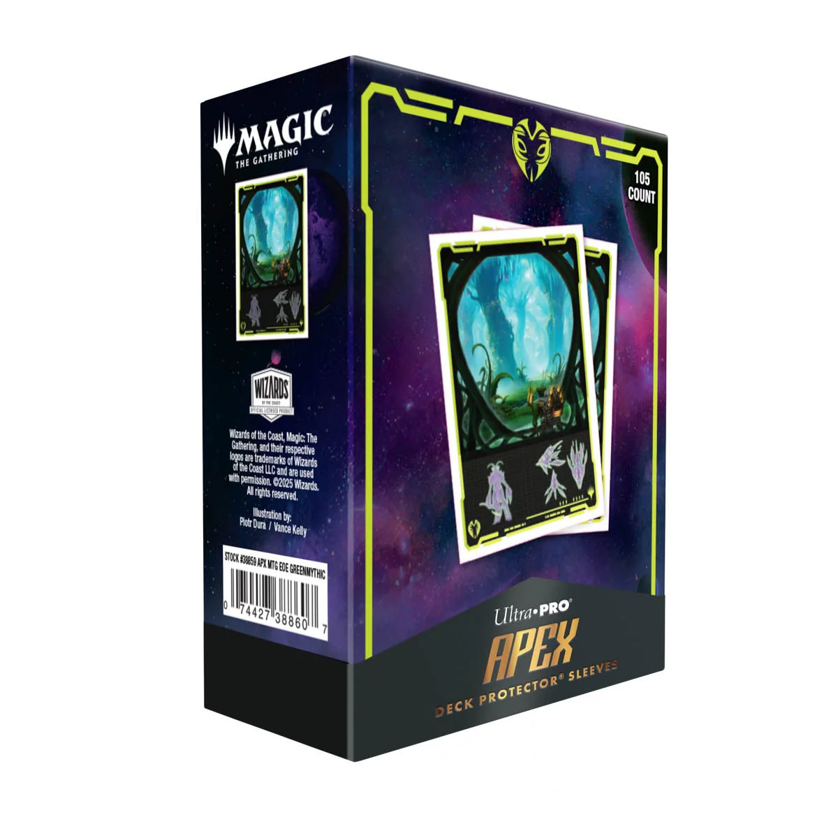 Edge of Eternities Evendo, Waking Haven 105ct APEX DECK PROTECTOR® for Magic: The Gathering - Image 5