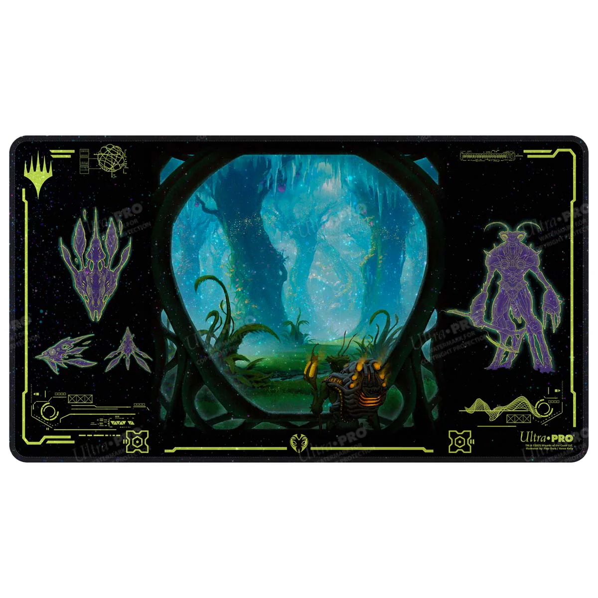 Edge of Eternities Evendo, Waking Haven HOLOFOIL® Playmat for Magic: The Gathering