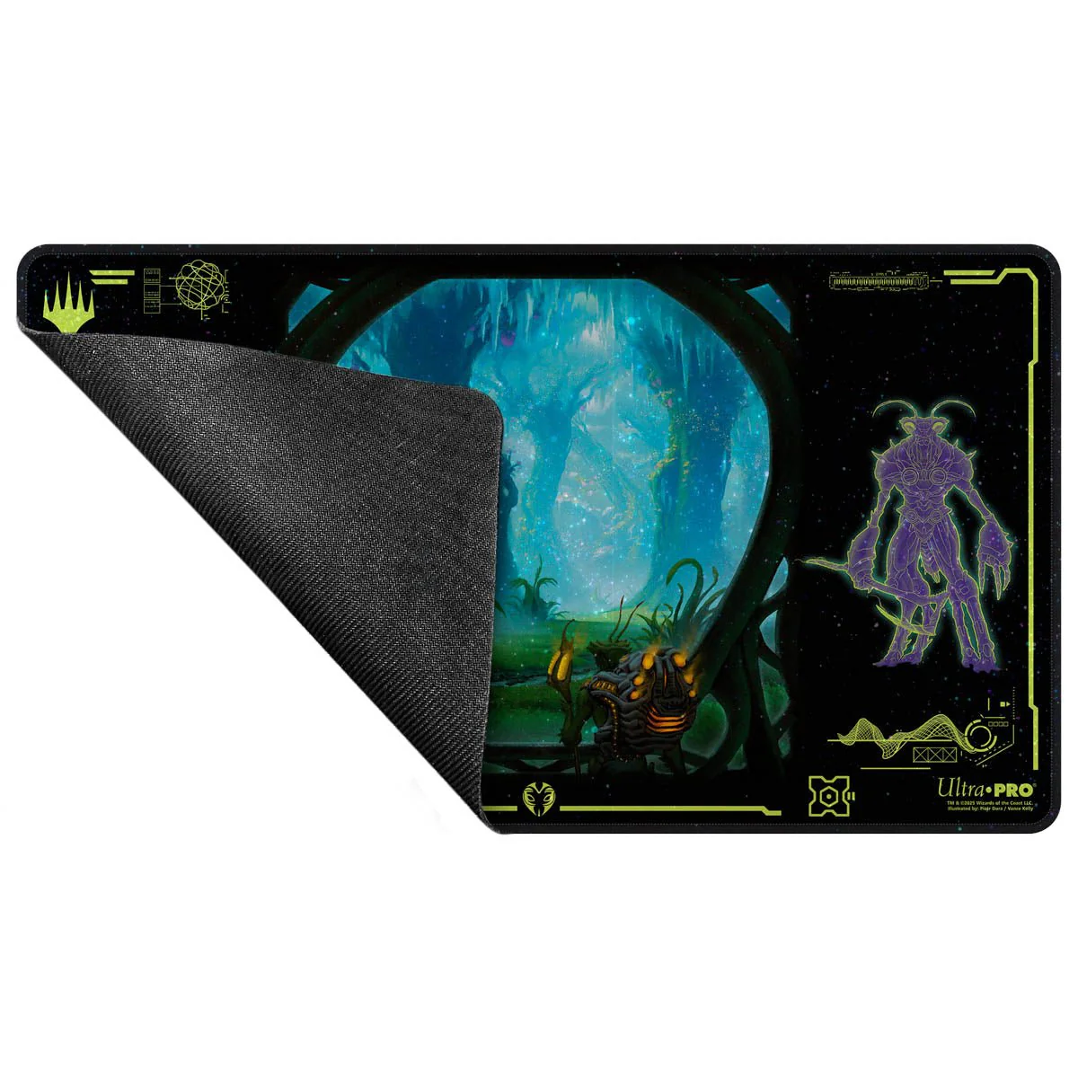 Edge of Eternities Evendo, Waking Haven HOLOFOIL® Playmat for Magic: The Gathering - Image 3