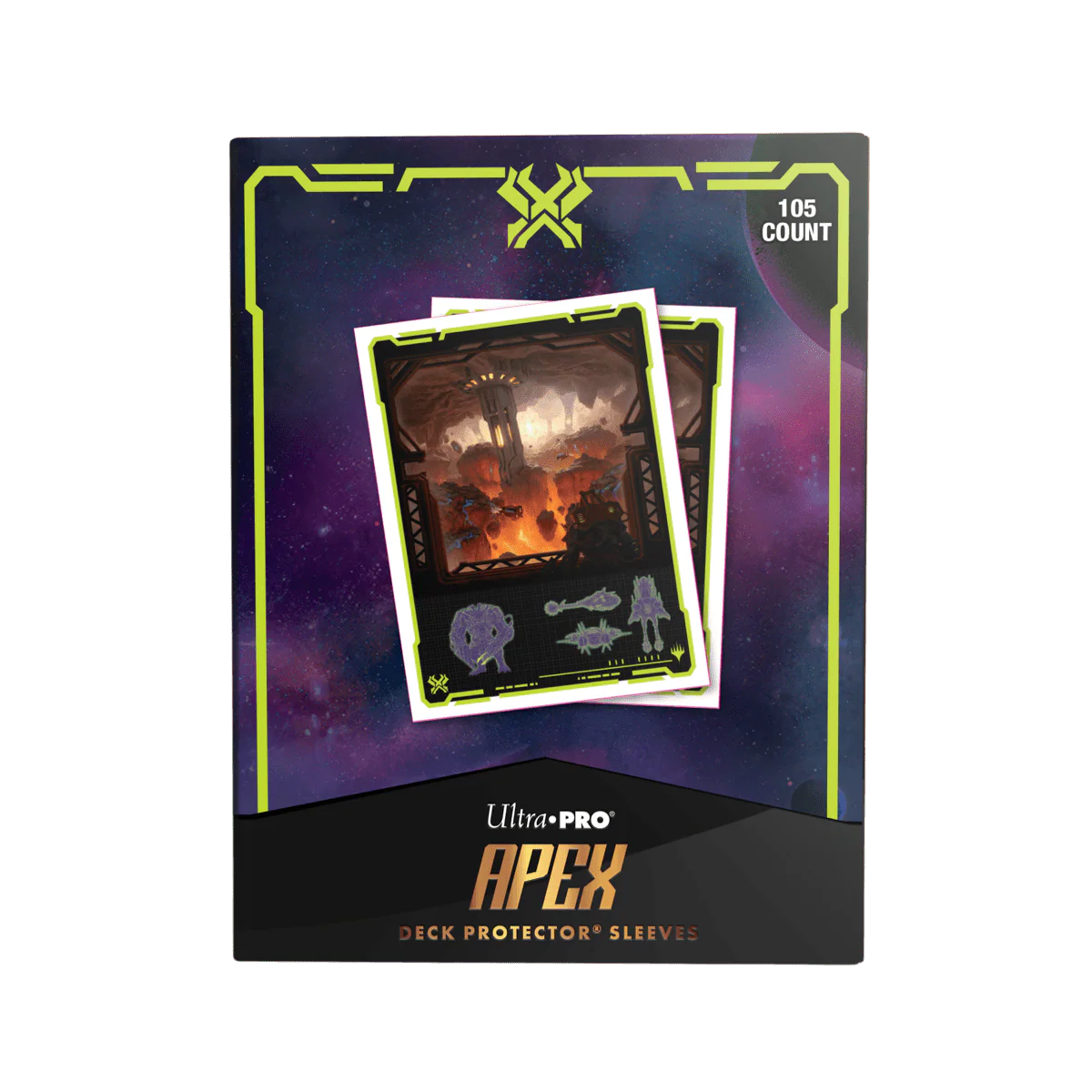 Edge of Eternities Kavaron, Memorial World 105ct APEX DECK PROTECTOR® for Magic: The Gathering - Image 3
