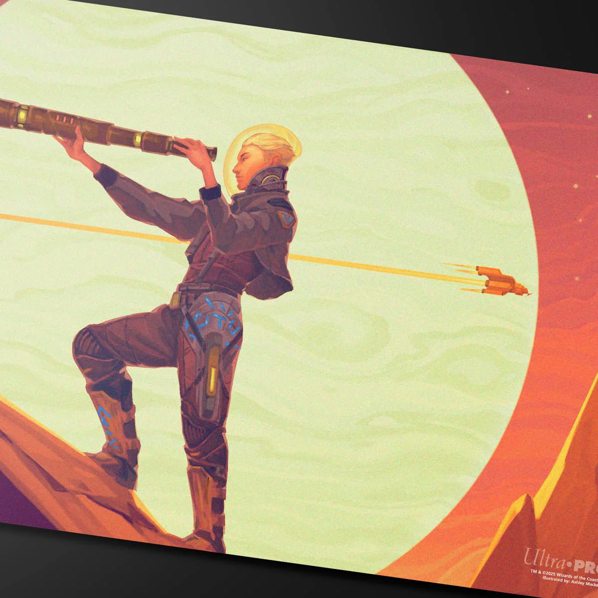 Edge of Eternities Sami, Wildcat Captain Playmat for Magic: The Gathering - Image 3