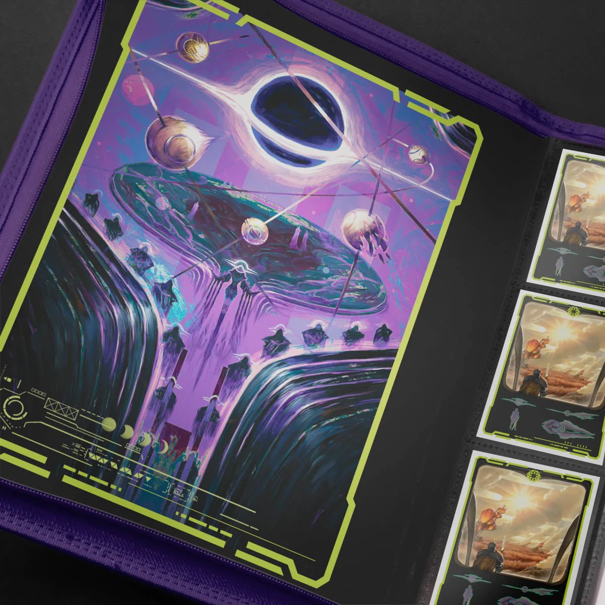 Edge of Eternities Sothera, the Supervoid 9-Pocket Premium Zippered PRO-BINDER® Set Symbol for Magic: The Gathering - Image 4