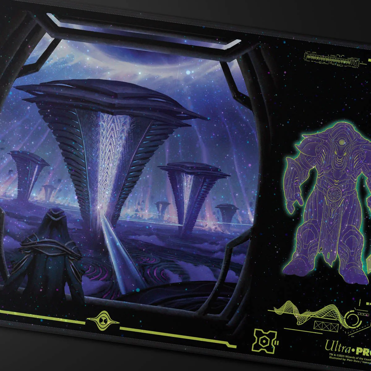 Edge of Eternities Susur Secundi, Void Altar HOLOFOIL®Playmat for Magic: The Gathering - Image 2