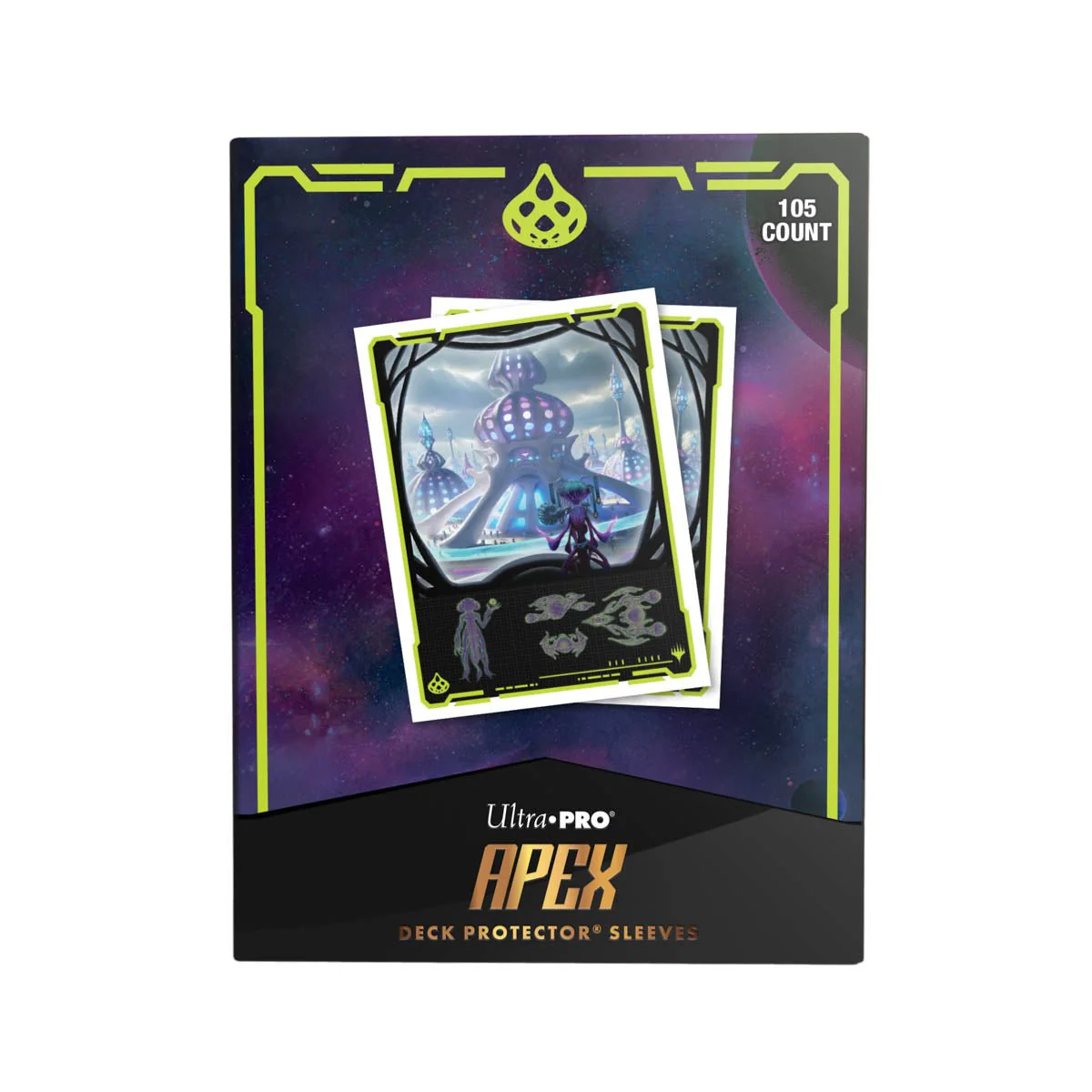 Edge of Eternities Uthros, Titanic Godcore 105ct APEX DECK PROTECTOR® for Magic: The Gathering - Image 3