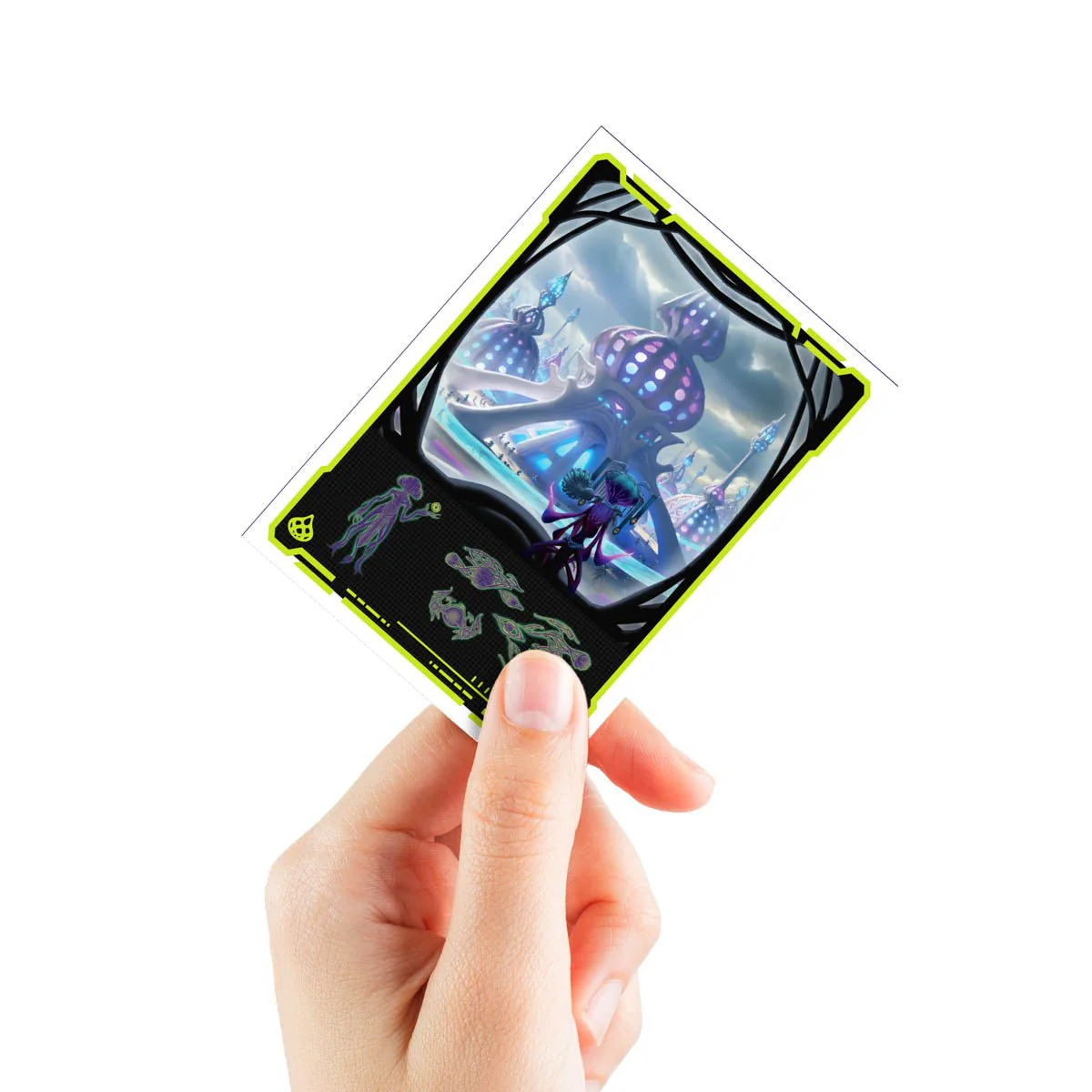 Edge of Eternities Uthros, Titanic Godcore 105ct APEX DECK PROTECTOR® for Magic: The Gathering - Image 4