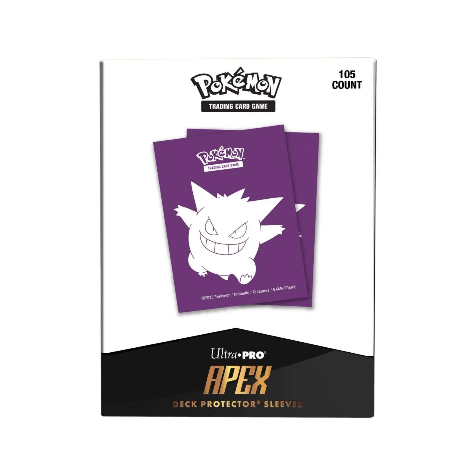 Elite Gengar 105ct APEX DECK PROTECTOR® Sleeves for Pokémon - Image 5