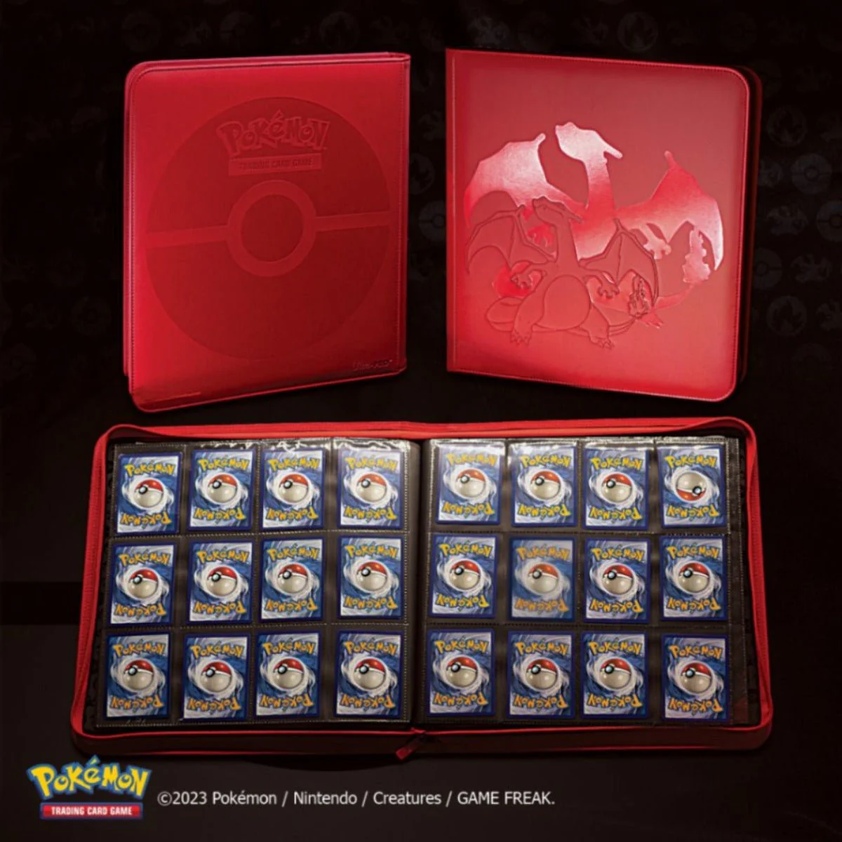 Elite Series: Charizard 12-Pocket Zippered PRO-BINDER® for Pokémon - Image 4