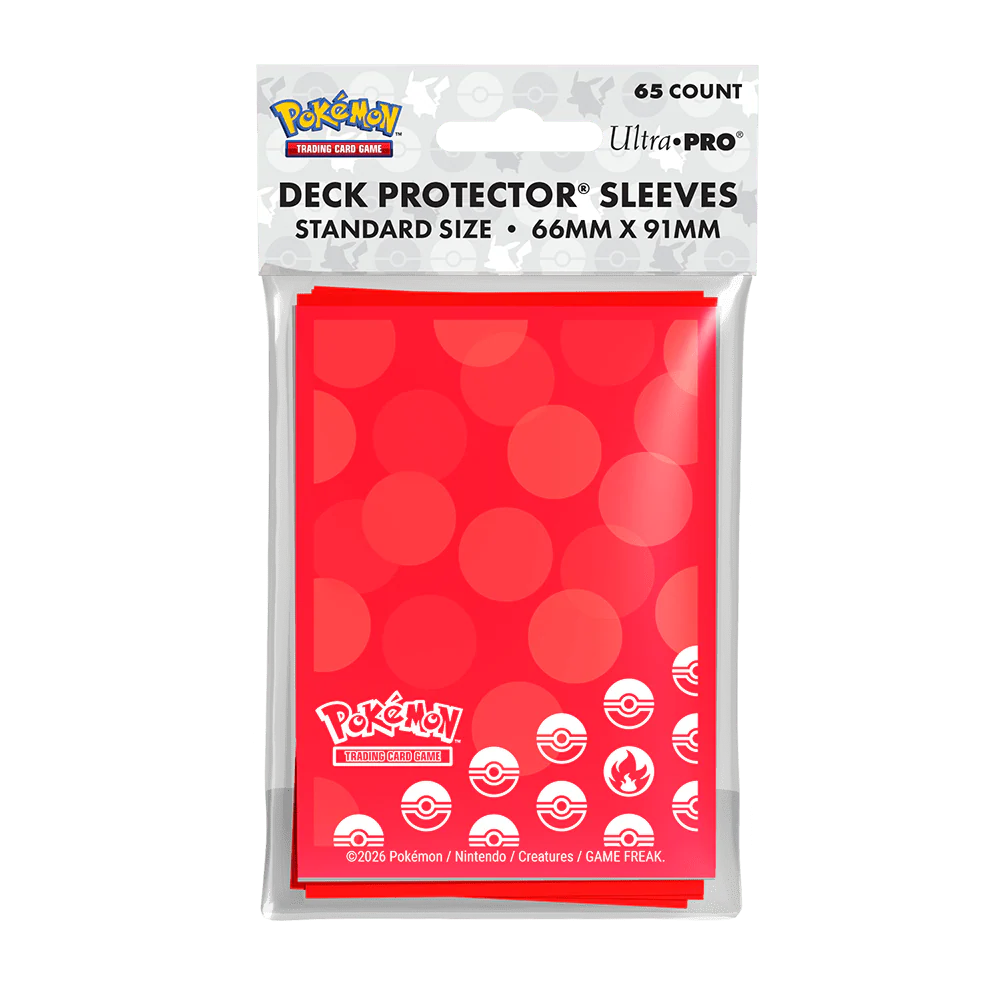 Energy - Fire Type 65ct DECK PROTECTOR® Sleeves for Pokémon