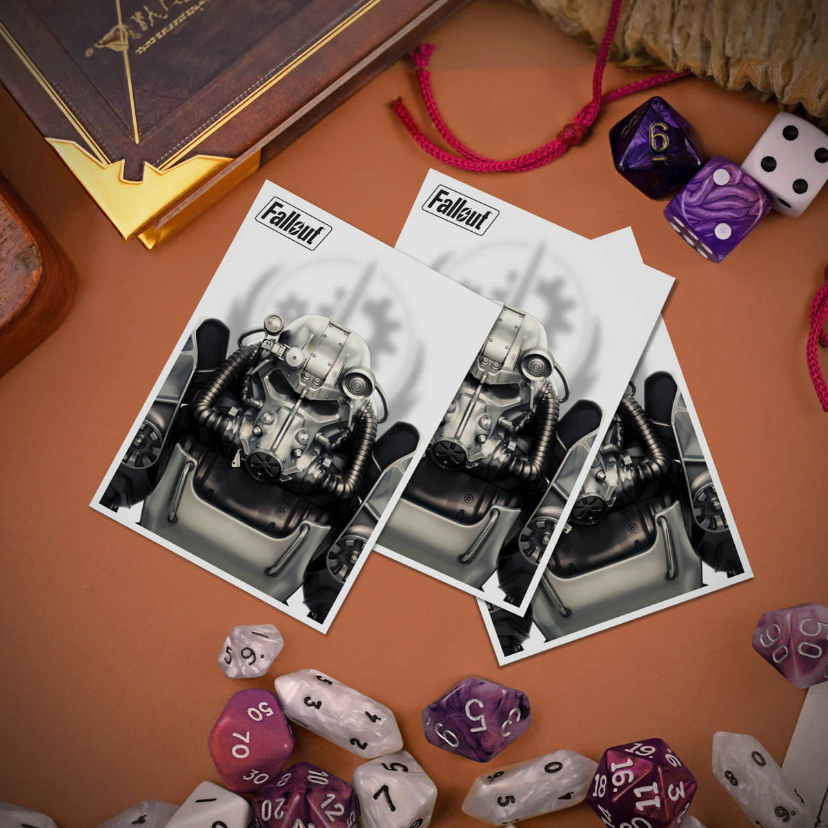 Fallout - Brotherhood of Steel 105ct APEX DECK PROTECTOR® Sleeves for Tabletop Gaming - Image 3