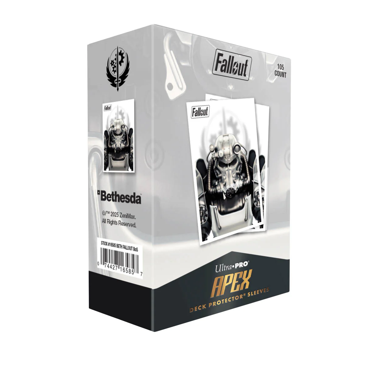 Fallout - Brotherhood of Steel 105ct APEX DECK PROTECTOR® Sleeves for Tabletop Gaming - Image 5