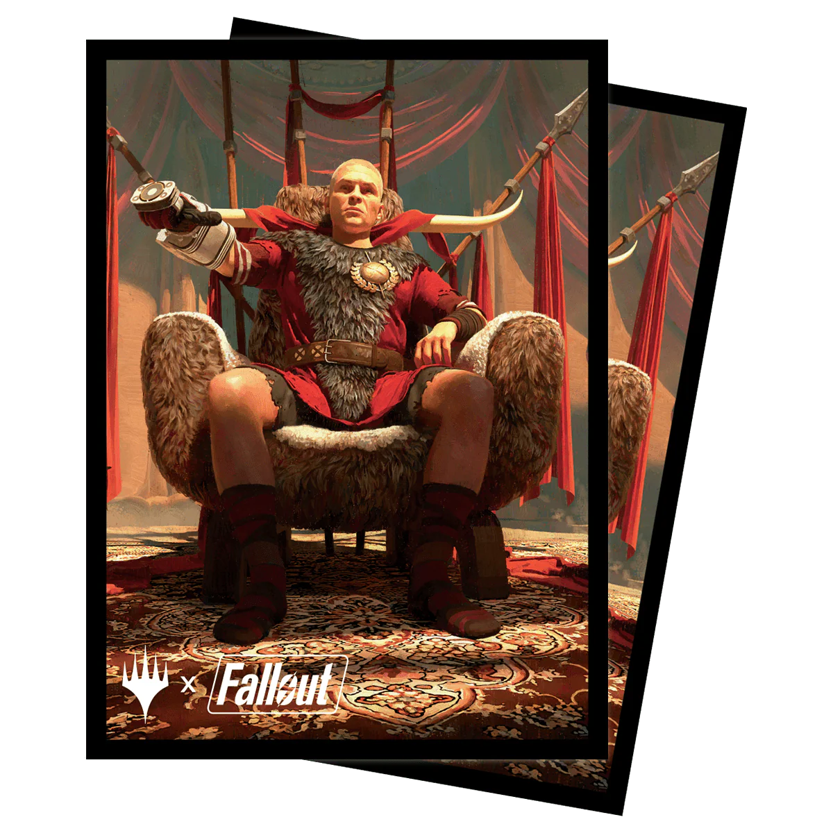 Fallout Caesar, Legion’s Emperor DECK PROTECTOR® Sleeves (100ct) for Magic: The Gathering