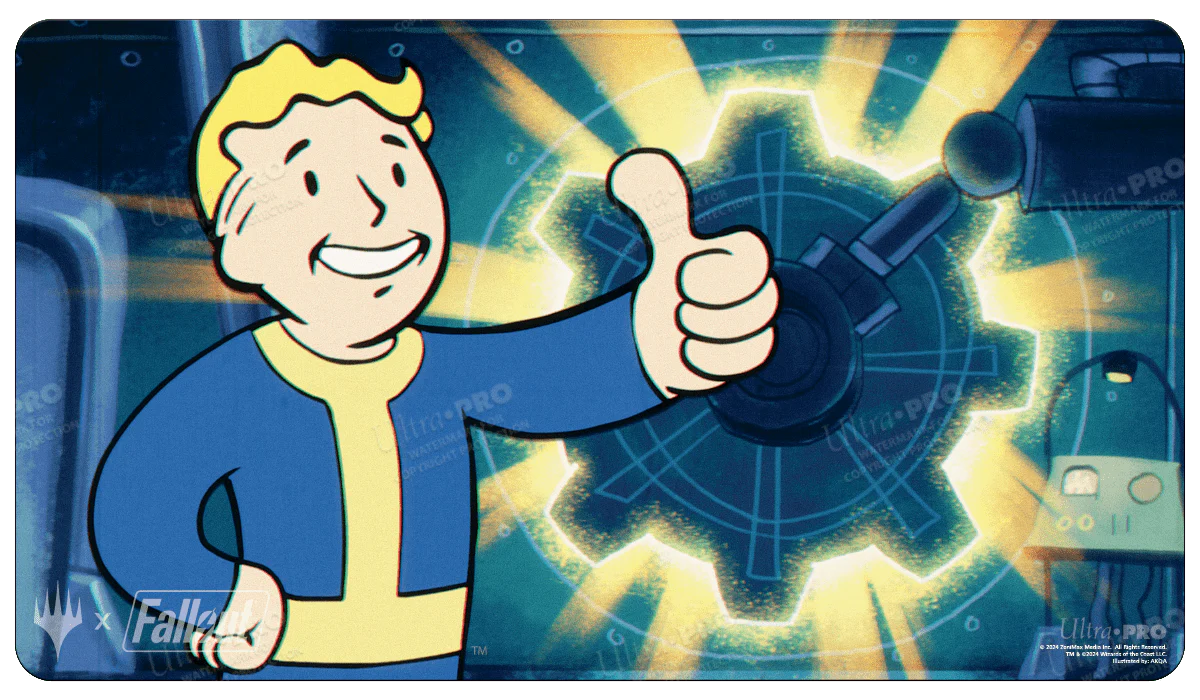 Fallout Sol Ring Standard Gaming Playmat for Magic: The Gathering