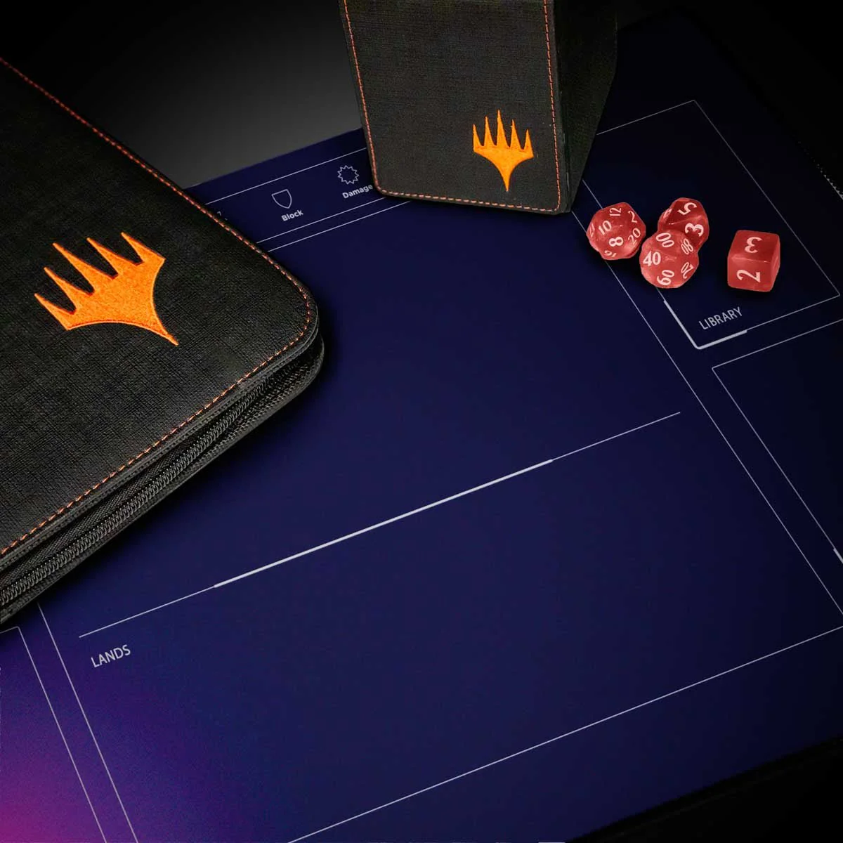 Foundations Learn To Play 1-Player Playmat for Magic: The Gathering