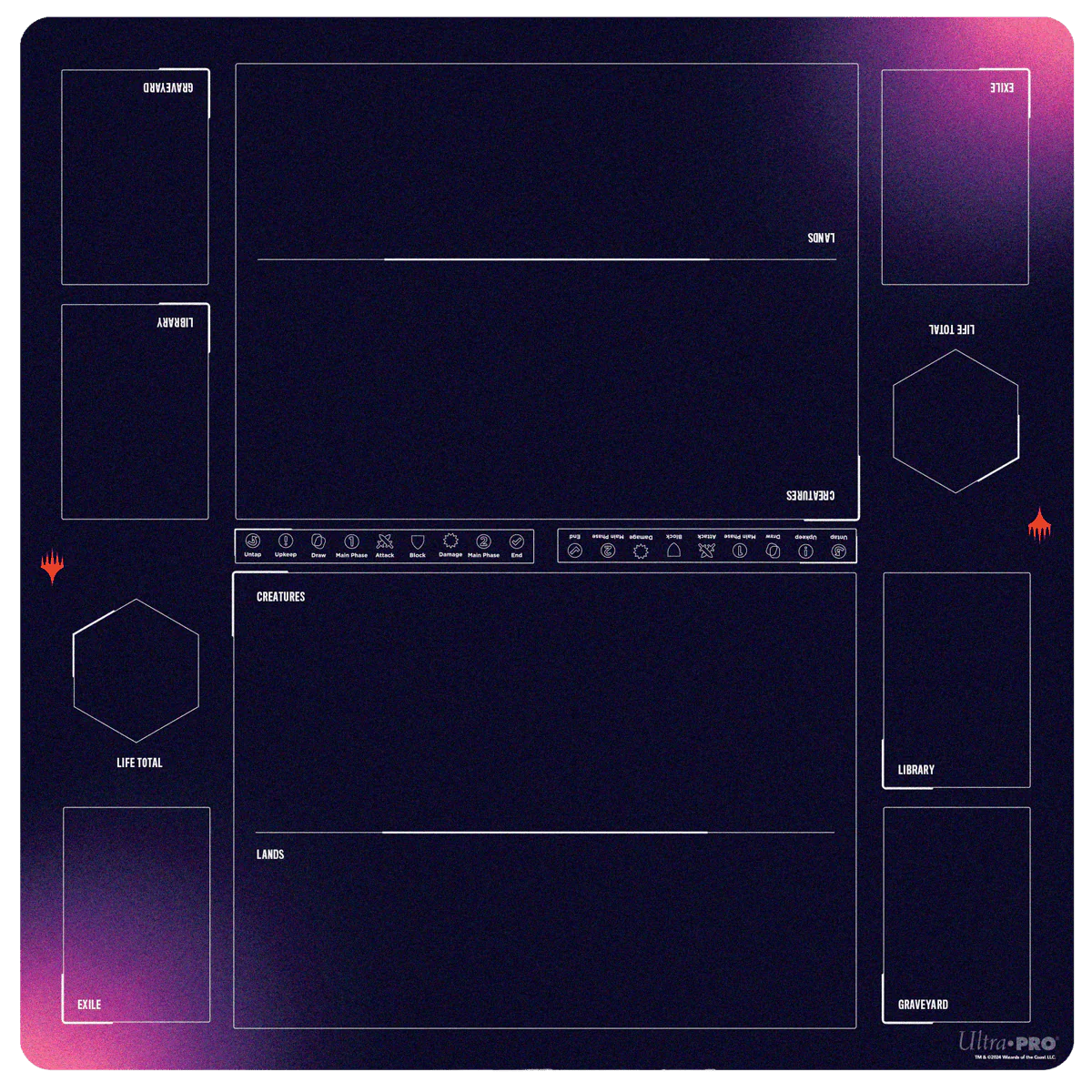 Foundations Learn To Play 2-Player Battlemat for Magic: The Gathering - Image 2