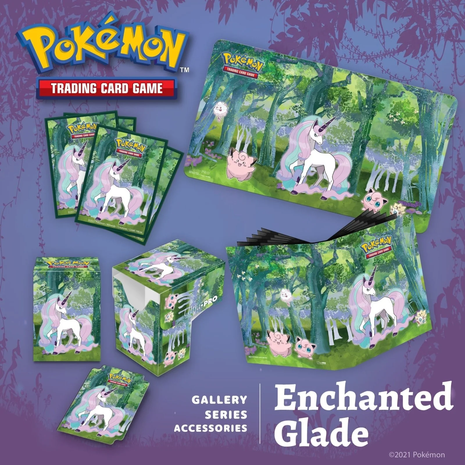 Gallery Series Enchanted Glade Standard Gaming Playmat Mousepad for Pokémon - Image 2
