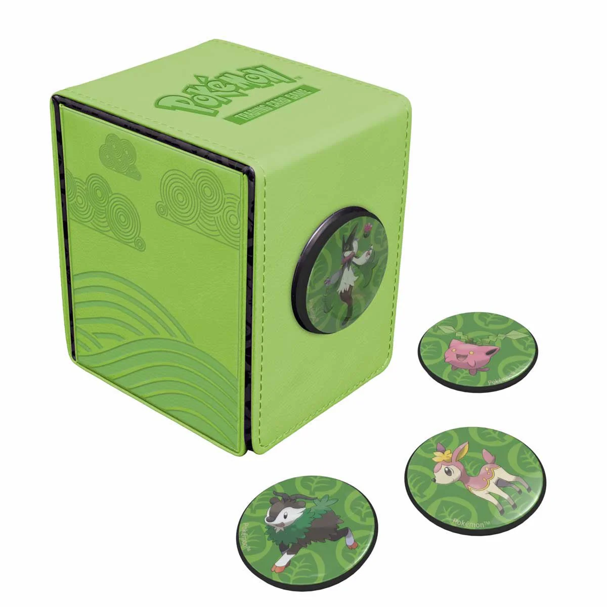 Gallery Series: Morning Meadow Alcove Click Deck Box for Pokémon