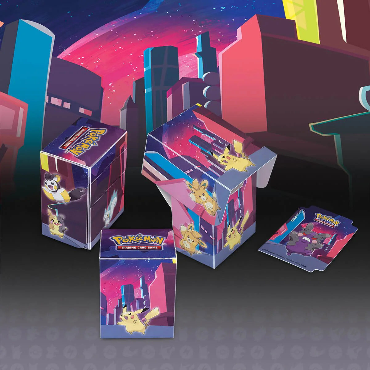 Gallery Series Shimmering Skyline Full-View Deck Box for Pokémon - Image 2