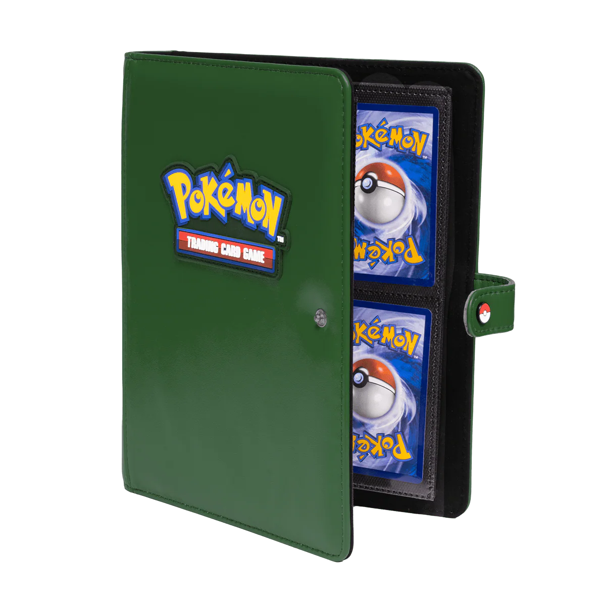 Green 4-Pocket Premium Snap Binder for the Pokémon Trading Card Game