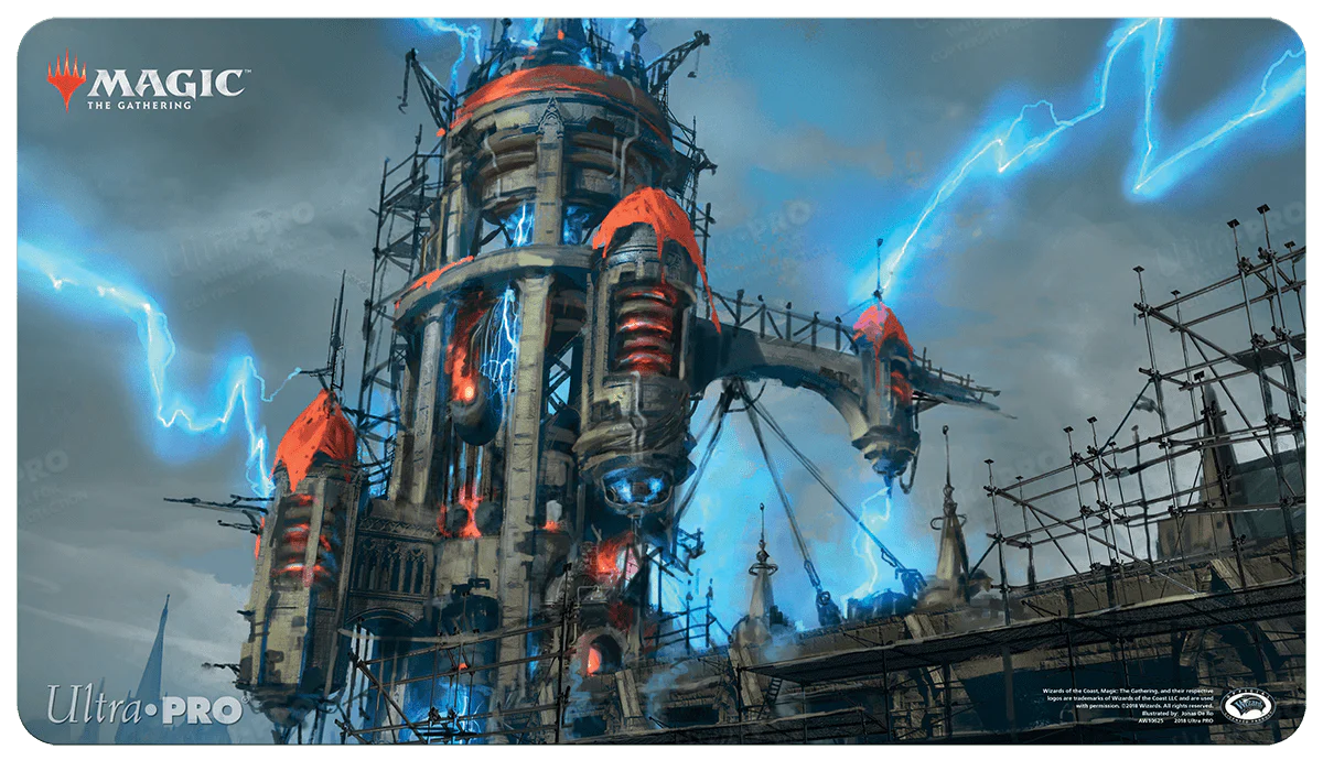 Guilds of Ravnica Steam Vents Standard Gaming Playmat for Magic: The Gathering