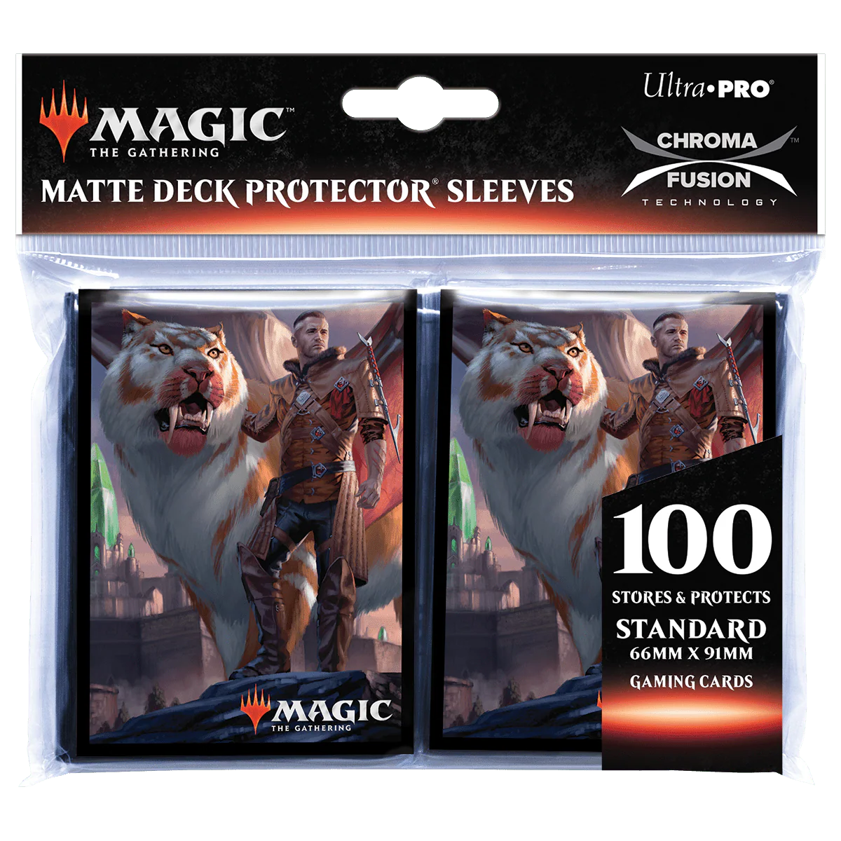 Ikoria: Lair of Behemoths Lukka, Coppercoat Outcast Standard DECK PROTECTOR® Sleeves (100ct) for Magic: The Gathering - Image 2