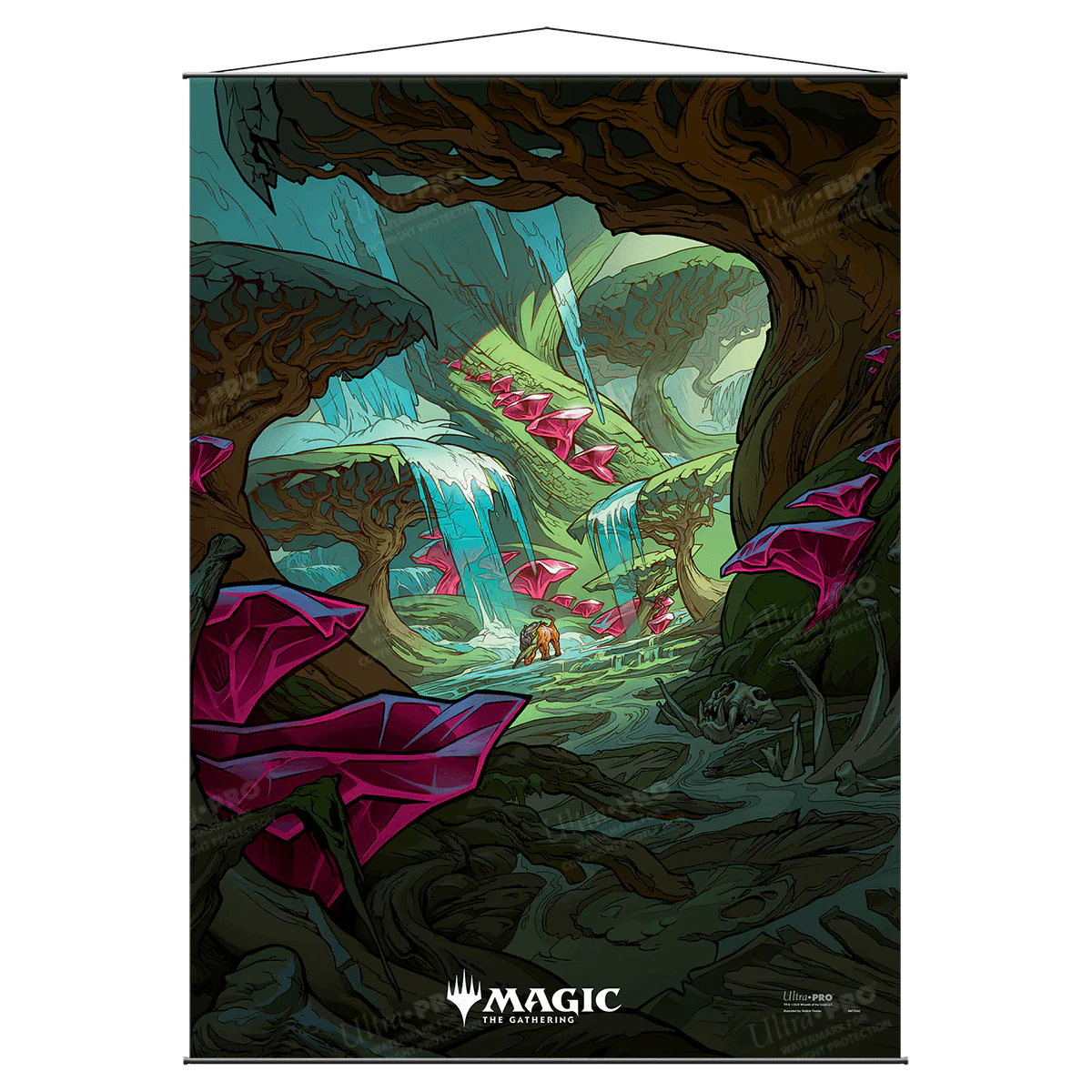 Ikoria: Lair of Behemoths Zagoth Triome Wall Scroll for Magic: The Gathering