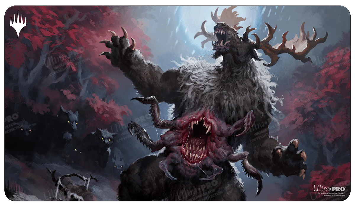 Innistrad: Crimson Vow Ulvenwald Behemoth Standard Gaming Playmat for Magic: The Gathering
