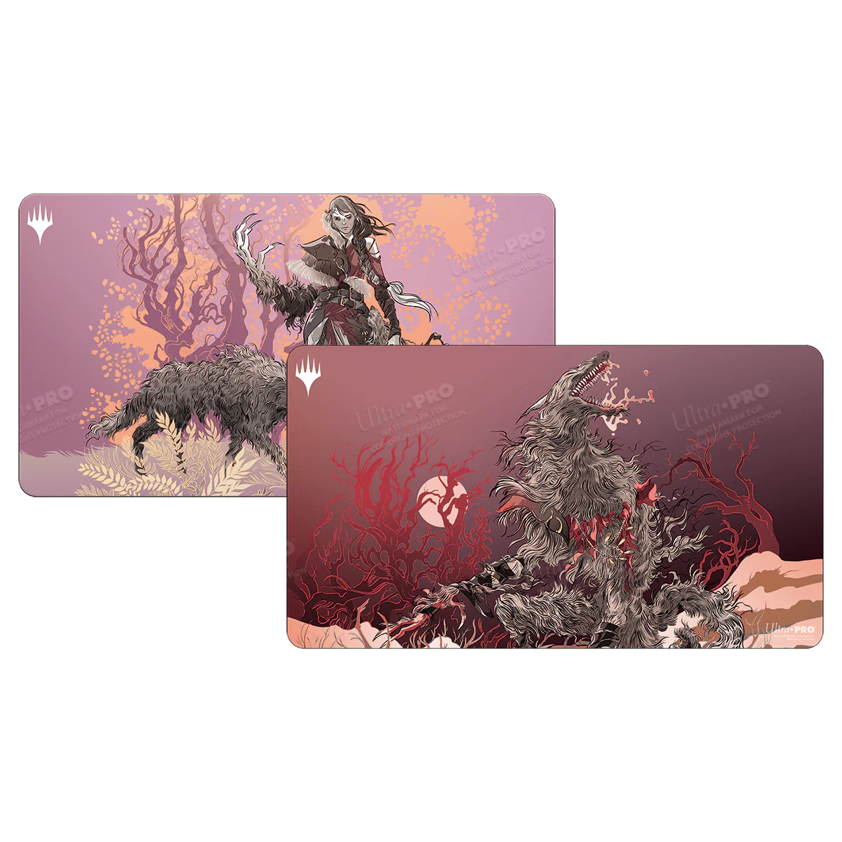 Innistrad: Midnight Hunt Arlinn the Pack Leader Double-Sided Standard Gaming Playmat for Magic: The Gathering
