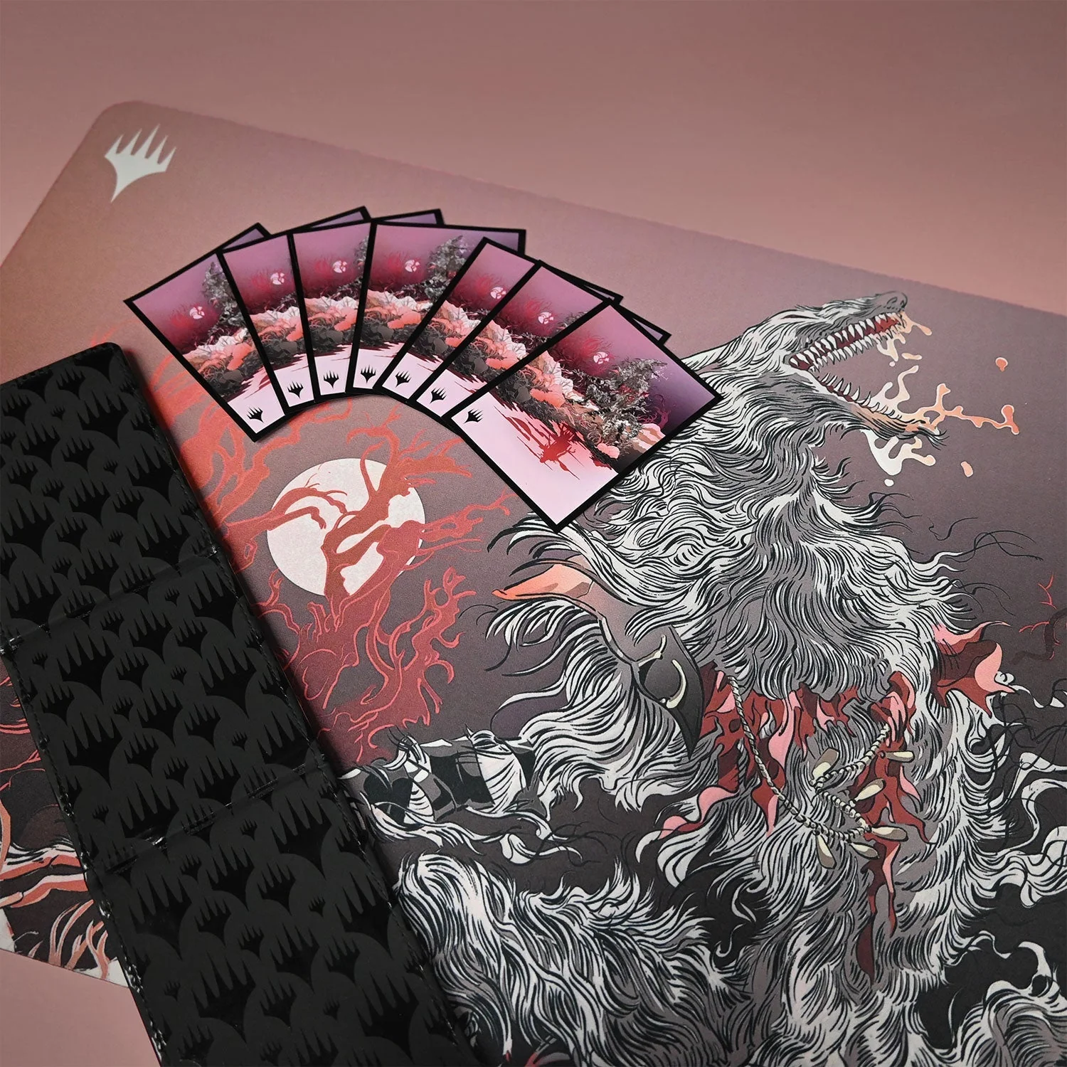 Innistrad: Midnight Hunt Arlinn the Pack Leader Double-Sided Standard Gaming Playmat for Magic: The Gathering - Image 4