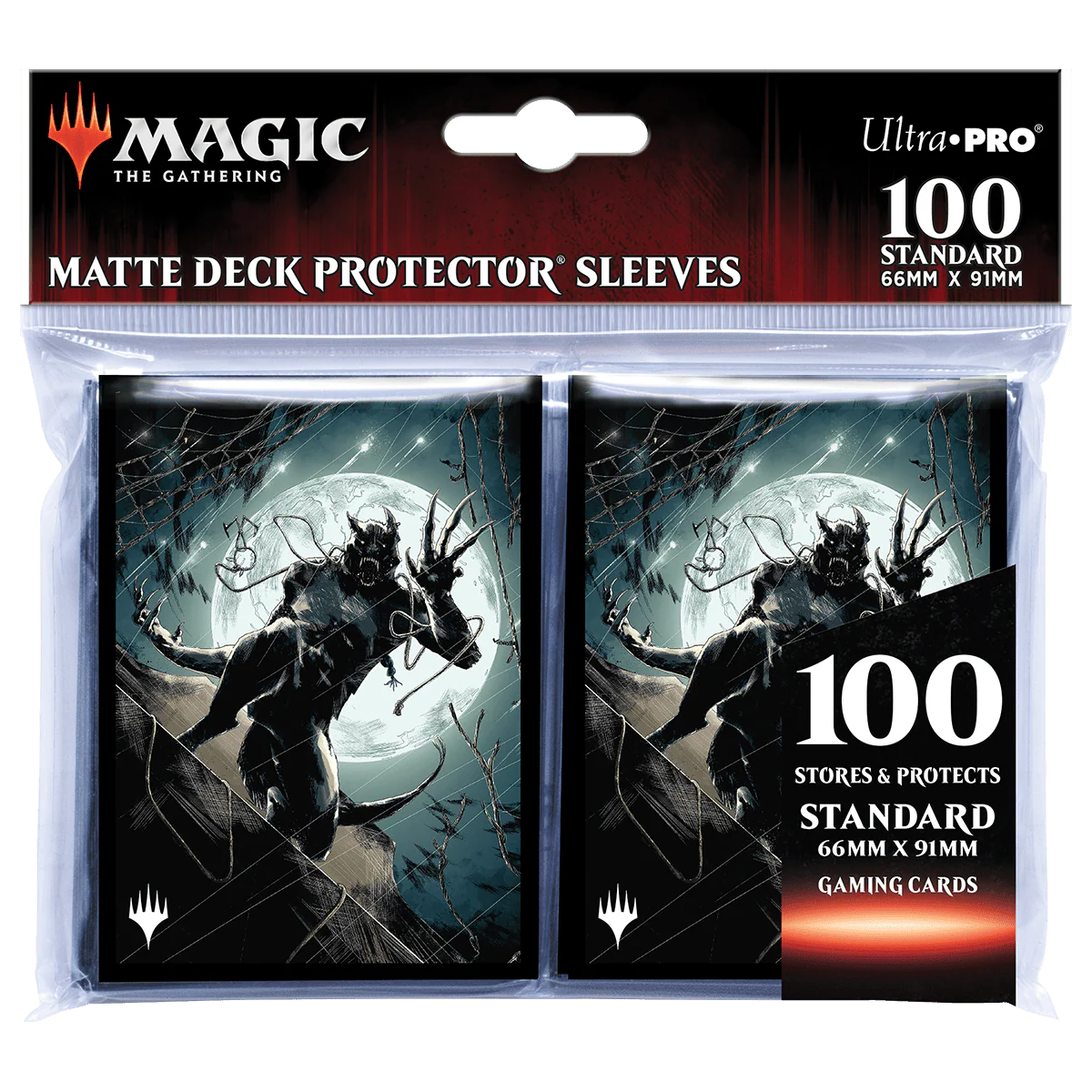 Innistrad: Midnight Hunt Seafaring Werewolf Standard DECK PROTECTOR® Sleeves (100ct) for Magic: The Gathering - Image 2