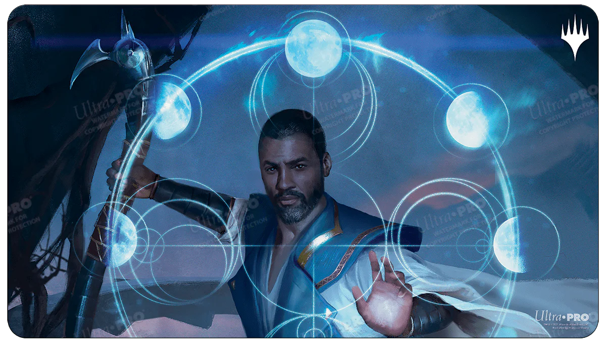 Innistrad: Midnight Hunt Teferi, Who Slows the Sunset Standard Gaming Playmat for Magic: The Gathering