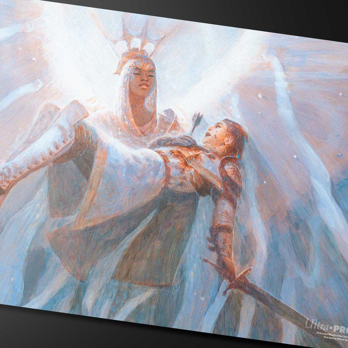 Innistrad Remastered Restoration Angel Playmat for Magic: The Gathering