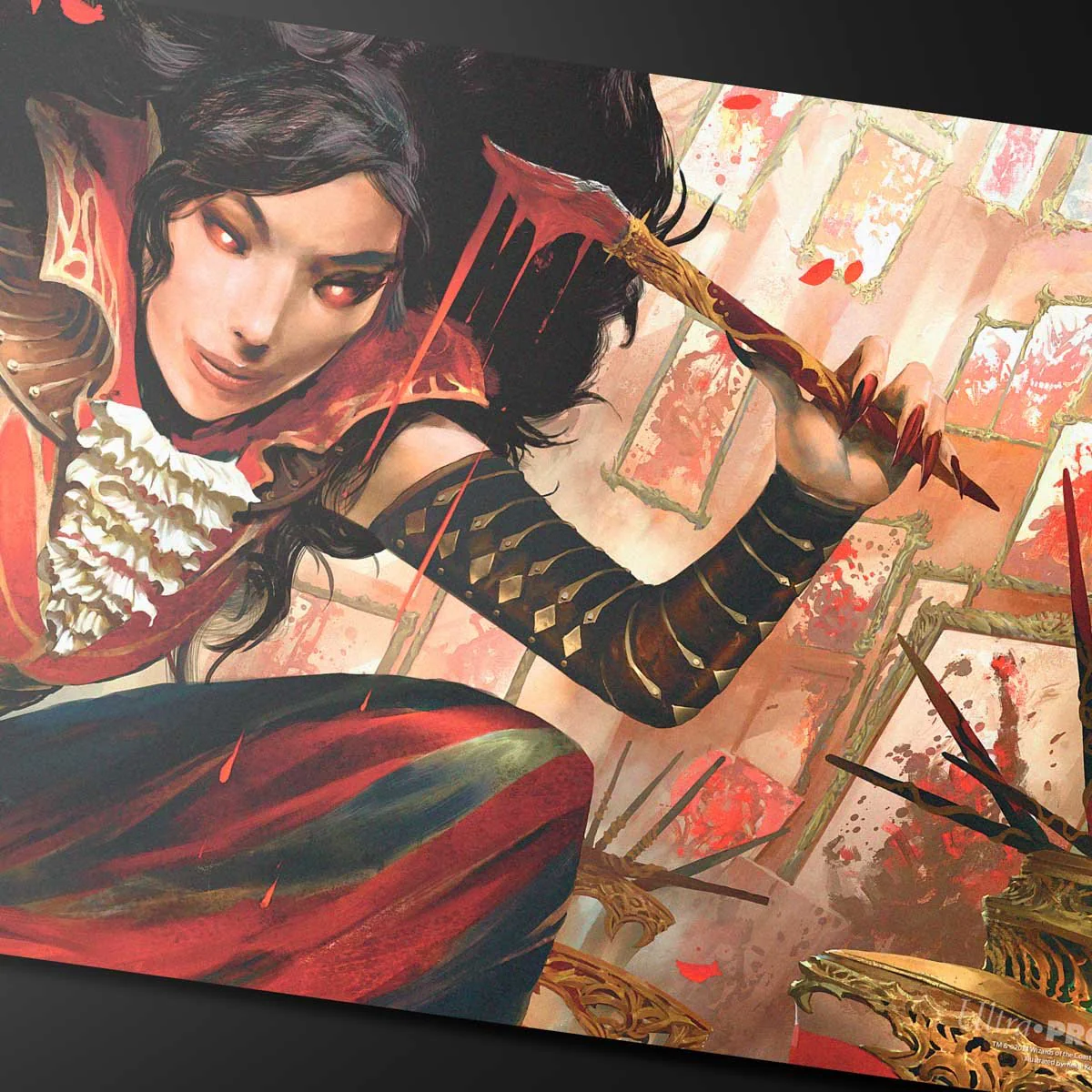 Innistrad Remastered Playmat Uncommon Black 2 for Magic: The Gathering - Image 2