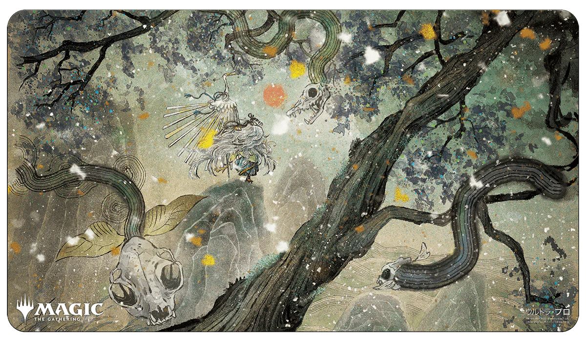 Japanese Mystical Archive Adventurous Impulse Standard Gaming Playmat for Magic: The Gathering