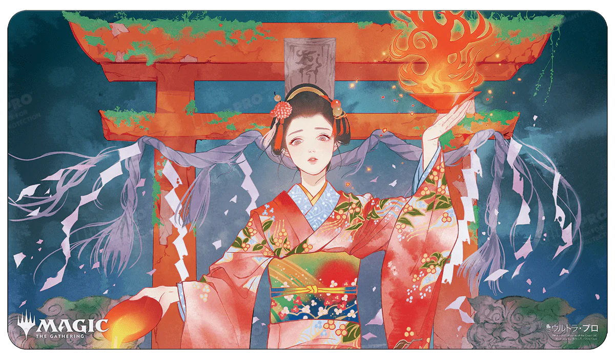 Japanese Mystical Archive Faithless Looting Standard Gaming Playmat for Magic: The Gathering