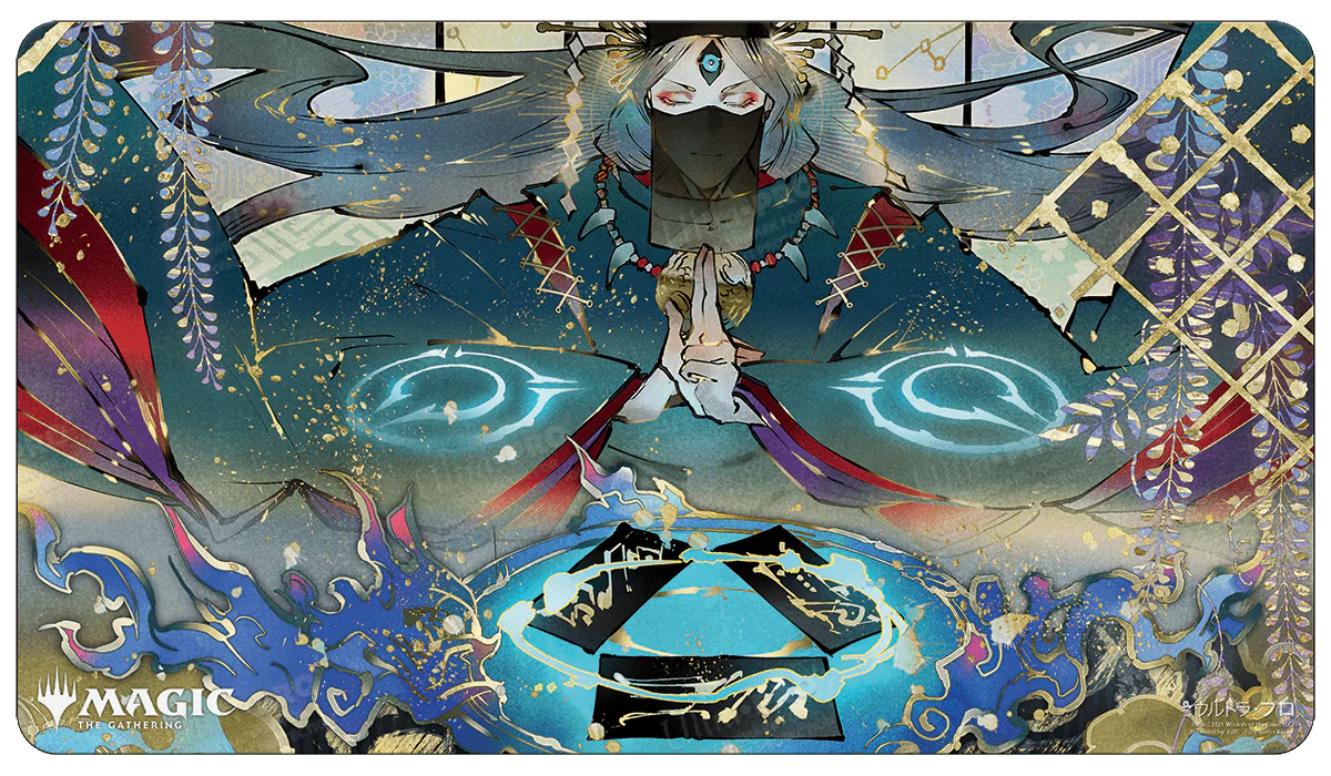 Japanese Mystical Archive Strategic Planning Standard Gaming Playmat for Magic: The Gathering