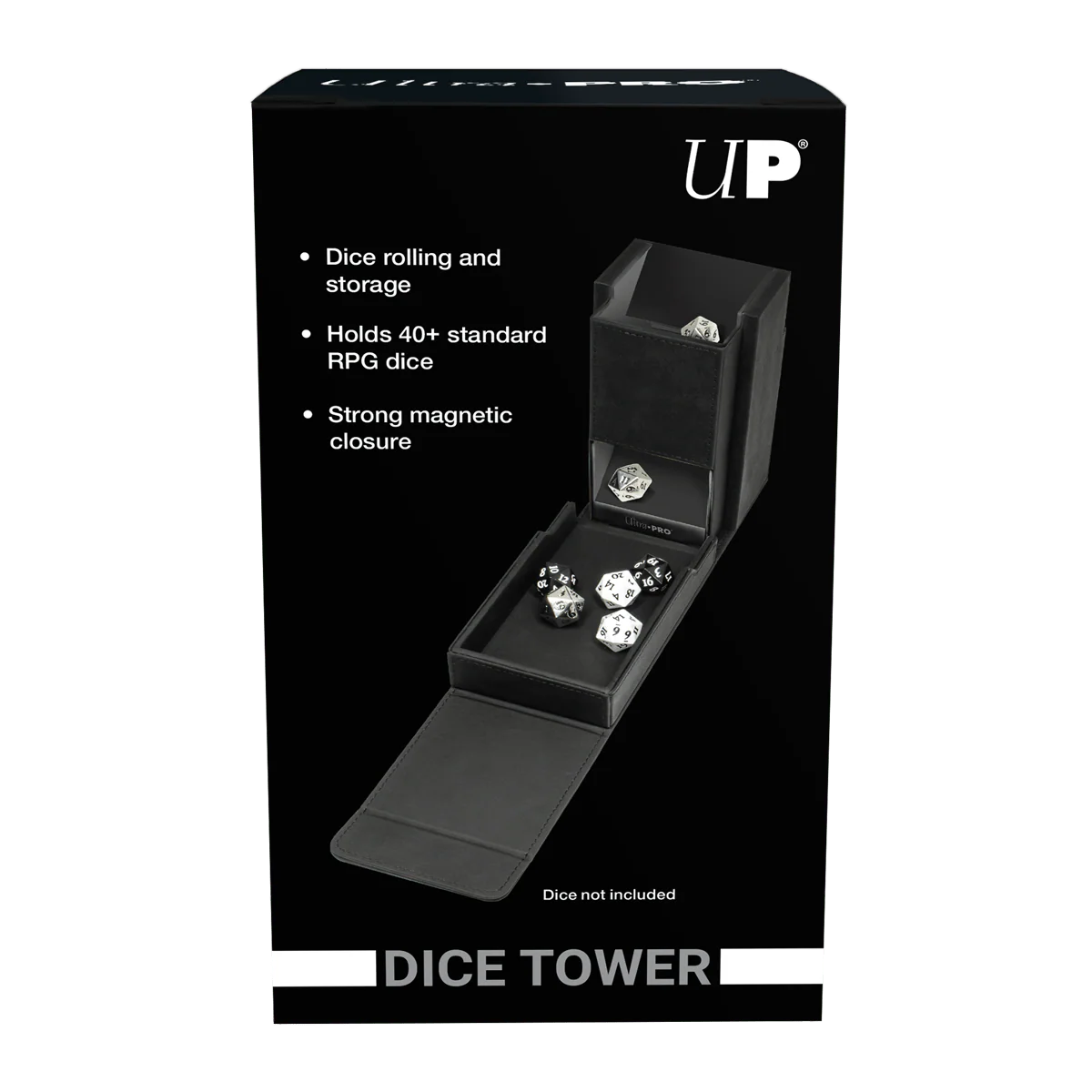 Jet Black ALCOVE® Dice Tower - Image 9
