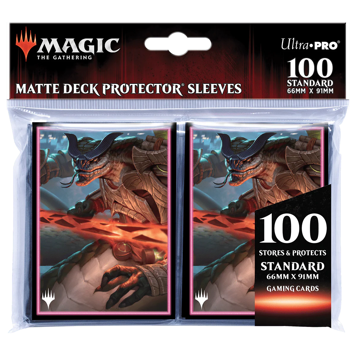 Kamigawa Neon Dynasty Chishiro, the Shattered Blade Standard DECK PROTECTOR® Sleeves (100ct) for Magic: The Gathering - Image 2