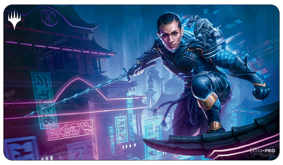 Kamigawa Neon Dynasty Kaito Shizuki Standard Gaming Playmat for Magic: The Gathering