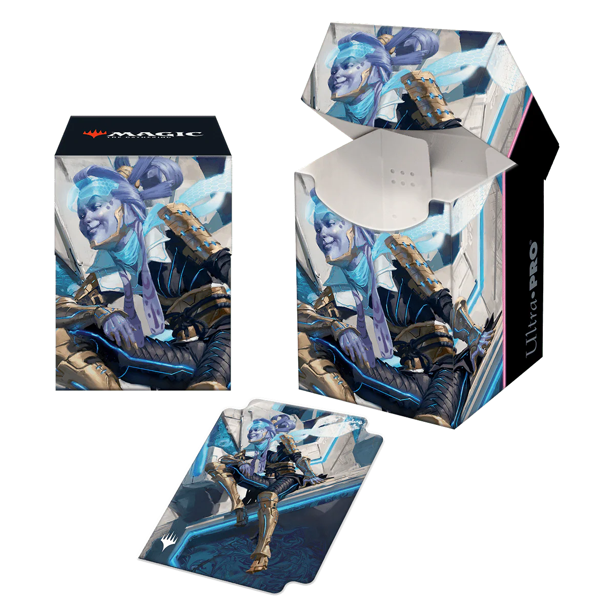 Kamigawa Neon Dynasty Kotori, Pilot Prodigy 100+ Deck Box for Magic: The Gathering