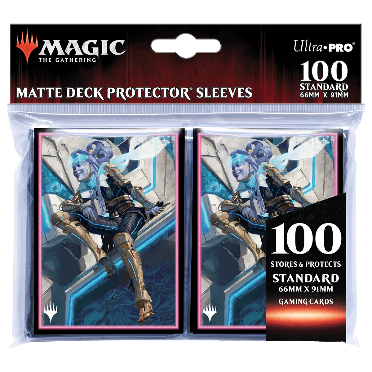 Kamigawa Neon Dynasty Kotori, Pilot Prodigy Standard DECK PROTECTOR® Sleeves (100ct) for Magic: The Gathering - Image 2