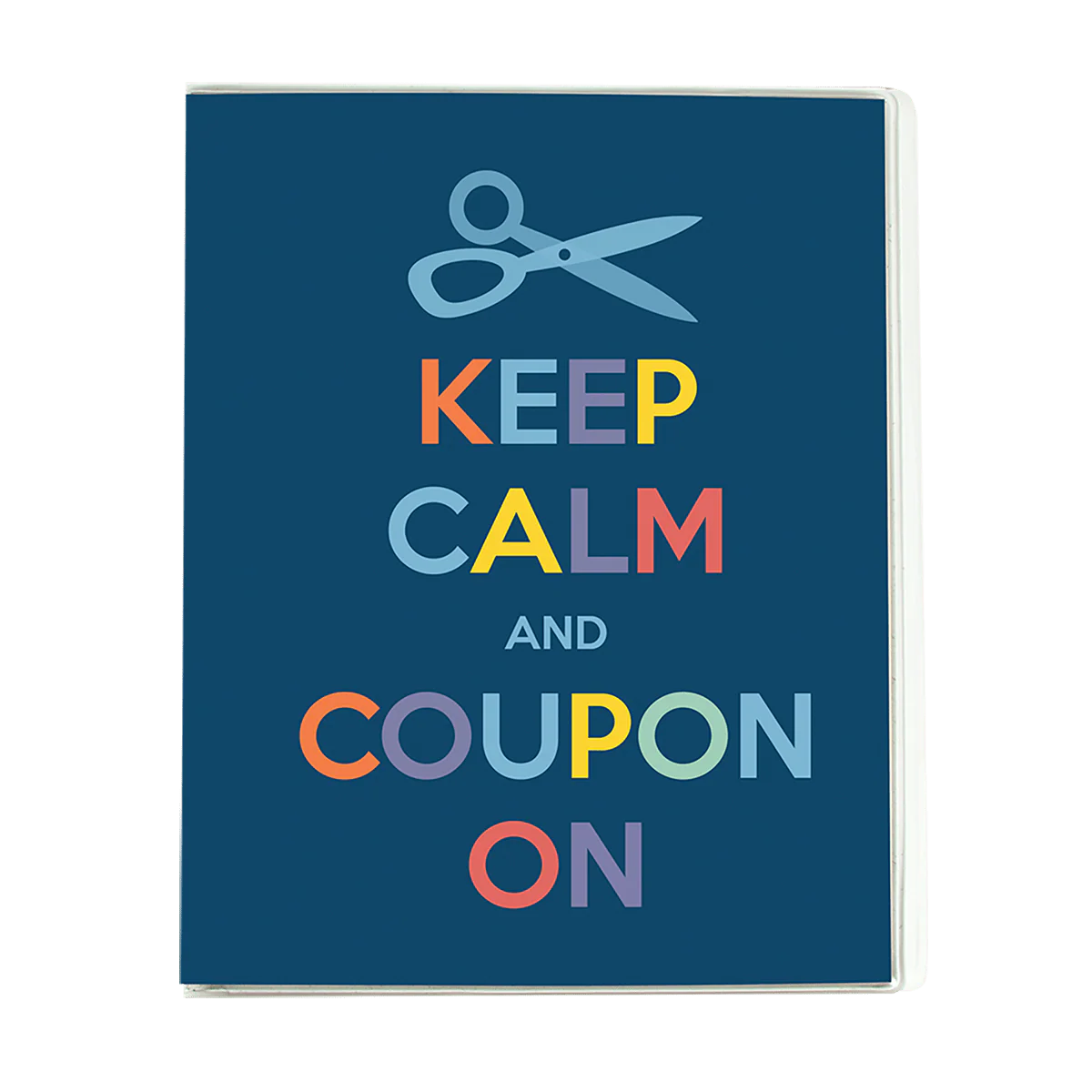 Keep Calm Small Coupon Organizer Portfolio