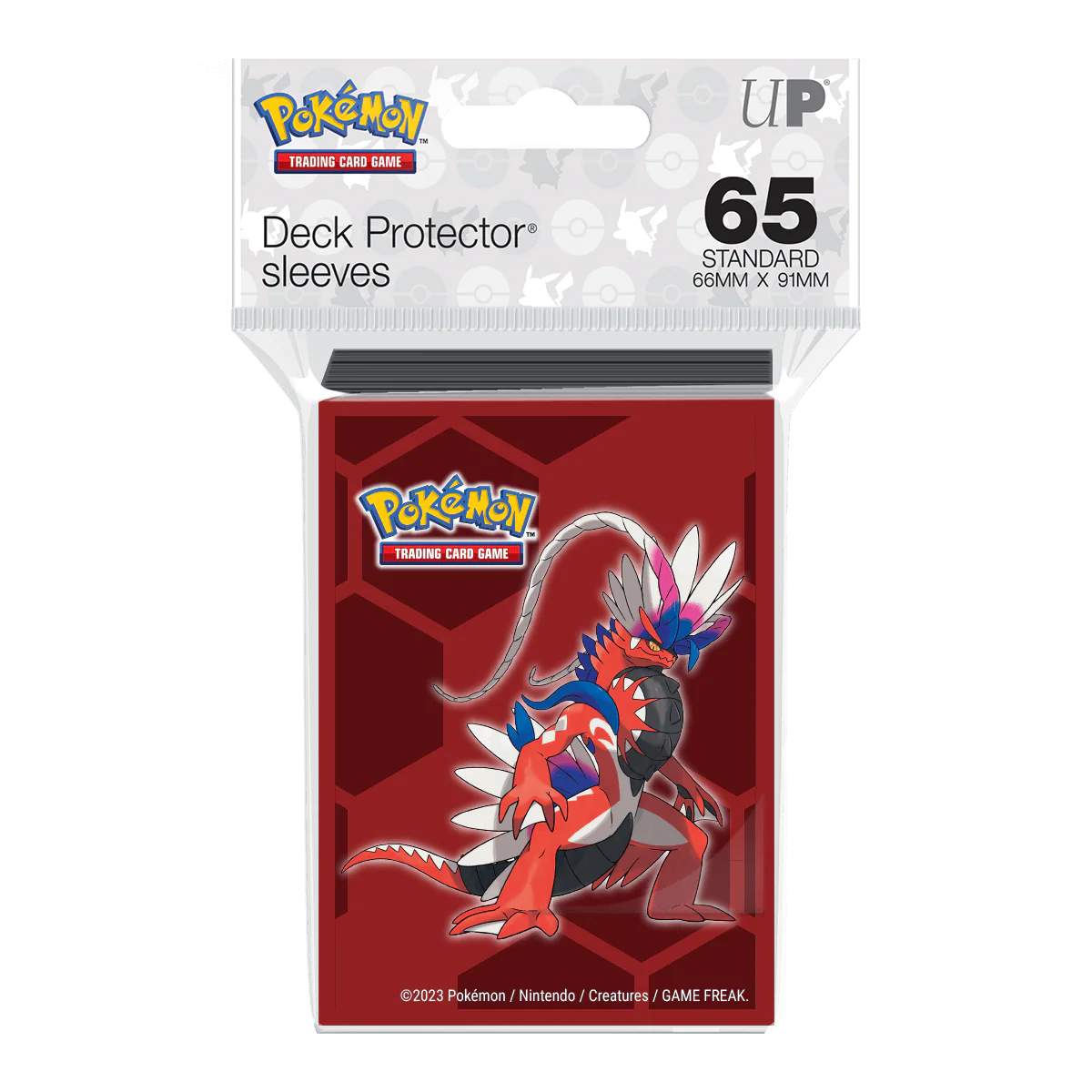 Koraidon Standard DECK PROTECTOR® Sleeves (65ct) for Pokémon - Image 2
