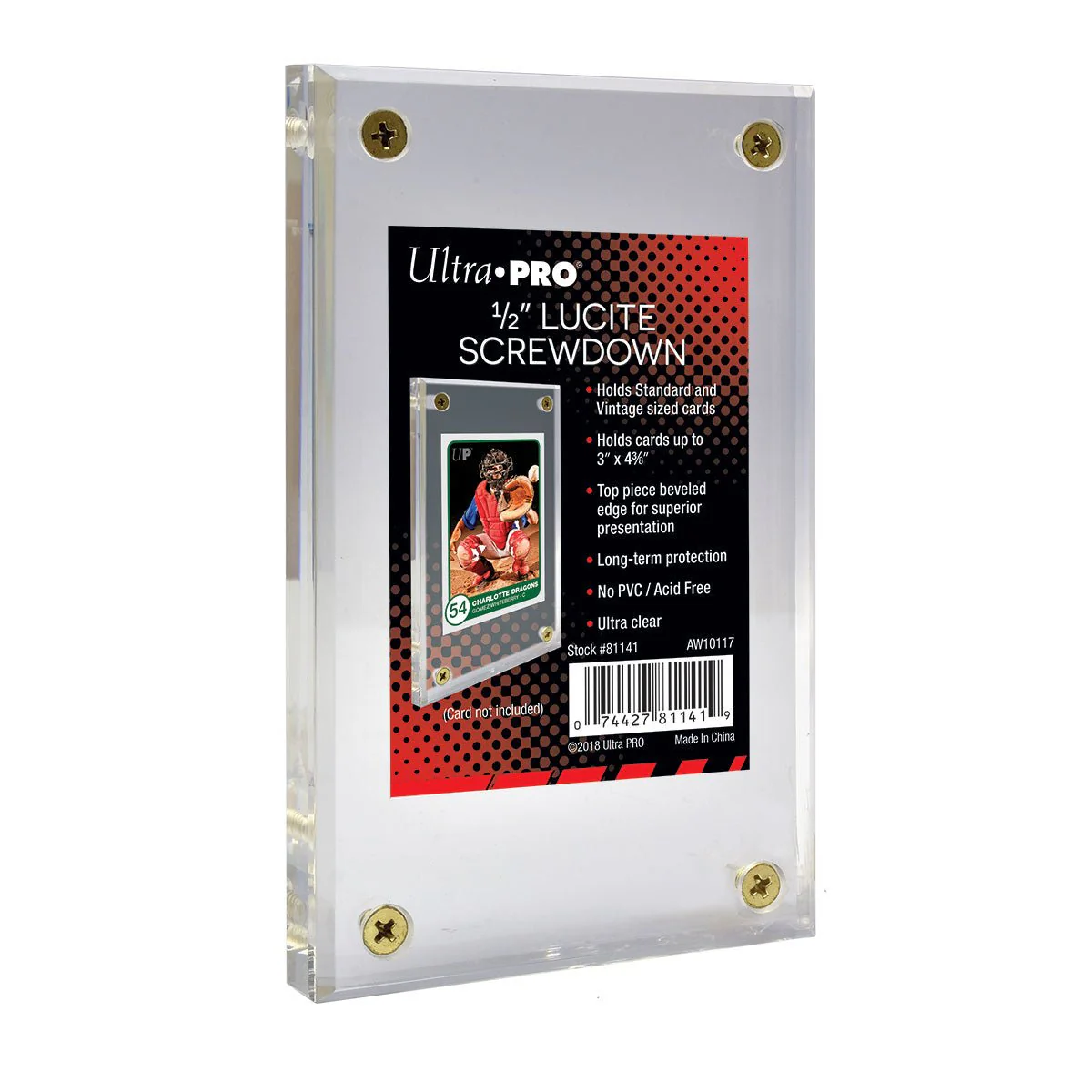 Lucite Brik 1/2" Screwdown