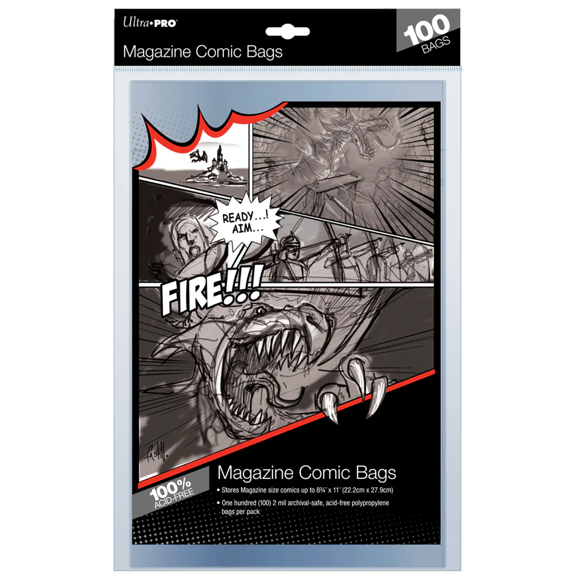 Magazine Size Comic Bags (100ct)