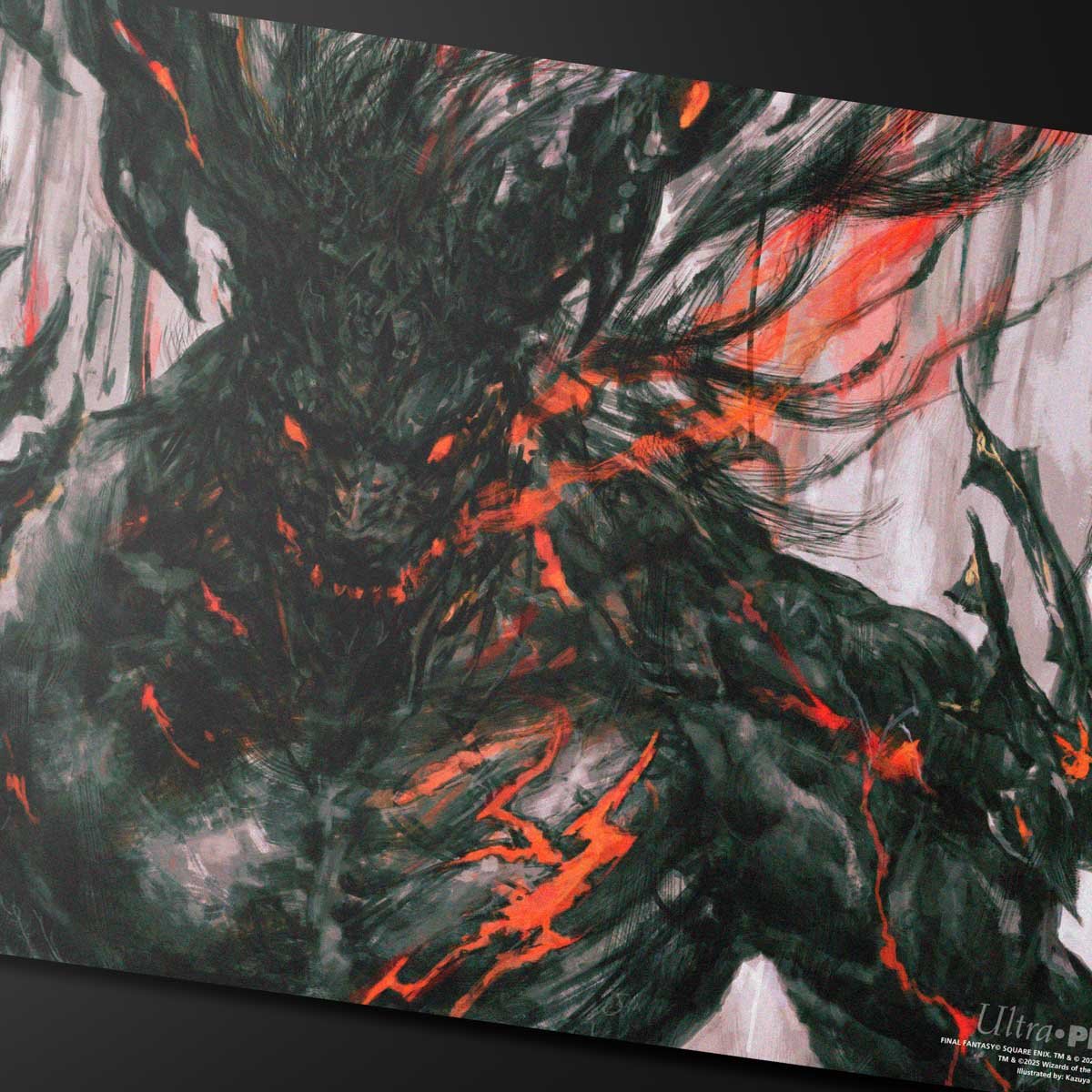 Magic: The Gathering®—FINAL FANTASY™ Clive, Ifrit’s Dominant / Ifrit, Warden of Inferno Double-Sided Playmat - Image 2