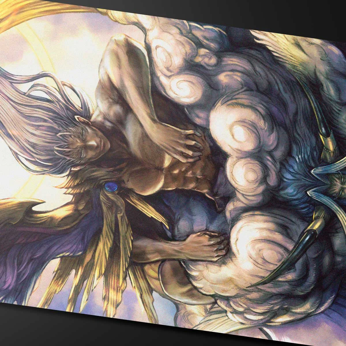 Magic: The Gathering®—FINAL FANTASY™ Sephiroth, Fabled SOLDIER / Sephiroth, One-Winged Angel Double-Sided Playmat